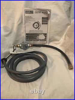 Liquid Propane to Natural Gas Conversion Kit Regulator And 10 Ft Hose ONLY