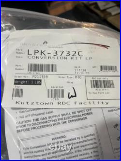Lp propane conversion kit Lp propane conversion kit