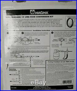 Magma LPG 10' Hose Conversion Kit Propane NEW