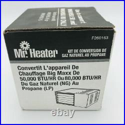 Mr Heater F260163 Natural Gas to Liquid Propane Fuel Conversion Kit New