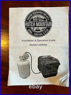 NEW HONDA EU3000is Propane Natural Gas, Gasoline Generator Conversion Kit LP NG