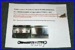 NEW Natural Gas NG Orifice Conversion Kit for WEBER SUMMIT S-450 (1740001)