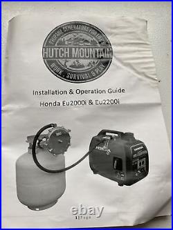 NEW Open Box Hutch Mountain Honda EU2000i Propane Generator Conversion Kit