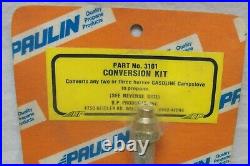 NEW & Sealed Paulin No. 3101 Conversion Kit for Propane Camping Stoves Coleman &