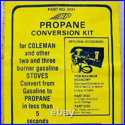 NEW & Sealed Paulin No. 3101 Conversion Kit for Propane Camping Stoves Coleman &