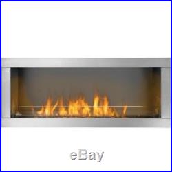 Napoleon Galaxy See Thru Linear Outdoor Fireplace