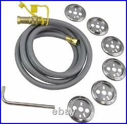 Natural Gas Conversion Hose, Replacement Kits, Propane to Natural gas grill