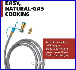 Natural Gas Conversion Kit Effortless Switch from Propane, 2 lbs Lightweight