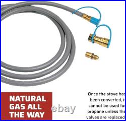 Natural Gas Conversion Kit Effortless Switch from Propane, 2 lbs Lightweight
