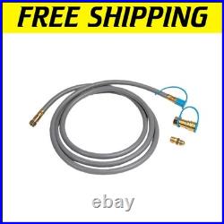 Natural Gas Conversion Kit with 10-Foot Hose for Efficient Stove Fuel Switch