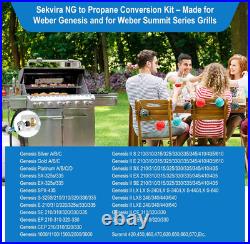 Natural Gas to Propane Conversion Kit, For Weber Natural Gas Conversion Kit, For W