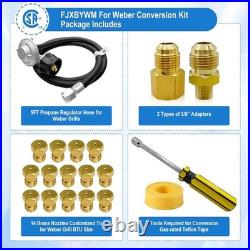 Natural Gas to Propane Conversion Kit for Weber Genesis, Genesis II, for Weber Spi