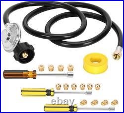 Natural Gas to Propane Conversion Kit for Weber Genesis Series Grills, 5FT Propa Natural Gas to Propane Conversion Kit for Weber Genesis Series Grills, 5FT Propa