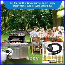 Natural Gas to Propane Conversion Kit for Weber Genesis/Weber Spirit Series Gril Natural Gas to Propane Conversion Kit for Weber Genesis/Weber Spirit Series Gril