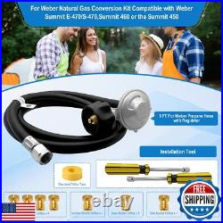 Natural Gas to Propane Conversion Kit for Weber Summit 470/460/450, for Weber Natural Gas to Propane Conversion Kit for Weber Summit 470/460/450, for Weber