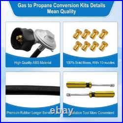 Natural Gas to Propane Conversion Kit for Weber Summit 670/660/650/470/460/450 Natural Gas to Propane Conversion Kit for Weber Summit 670/660/650/470/460/450