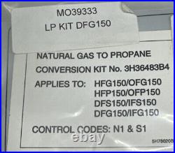 New MODINE 3H34683B4 Natural Gas to Propane Gas Conversion Kit MO39333 DFG150