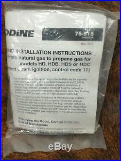 New Modine Natural Gas Propane Conversion Kit 3H037266A1 M53079 75-515 5H80018A
