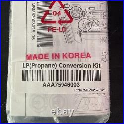 OEM LG Range LP (PROPANE) Conversion Kit AAA75946003