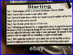 PROPANE NATURAL GAS GENERATOR CONVERSION KIT G-KN KLI Model 7020 PROPANE NATURAL GAS GENERATOR CONVERSION KIT G-KN KLI Model 7020