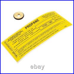 Pentair 77707-1451 Natural Gas to LPG Propane Conversion Kit Replacement for