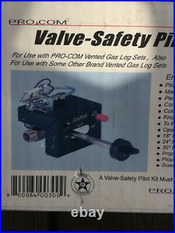 ProCom Valve-Safety Pilot Kit with Manual Valve Kit And LP Conversion Kit