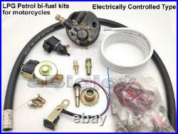 Propane LPG Gas/Petrol Bi-fuel Conversion Kits for Motorcycle Scooter Tricycle