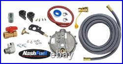 Propane Natural Gas Conversion Fits Powermate PM0125500 Ball Valve 25ft Hose