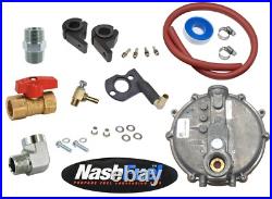 Propane Natural Gas Conversion Fits Yamaha EF3000iSEB Ball Valve Bar Clamps