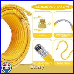 Propane Pipe Conversion Kit Grill Hose with 2 Male Adapter Fittings Propane G Propane Pipe Conversion Kit Grill Hose with 2 Male Adapter Fittings Propane G