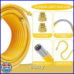 Propane Pipe Conversion Kit Grill Hose with 2 Male Adapter Fittings Propane G Propane Pipe Conversion Kit Grill Hose with 2 Male Adapter Fittings Propane G