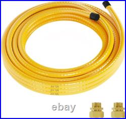 Propane Pipe Conversion Kit Grill Hose with 2 Male Adapter Fittings Propane Gril