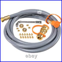 Propane to Natural Gas Conversion Kit, 10Ft Hose Propane to Natural Gas Conversion Kit, 10Ft Hose
