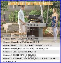 Propane to Natural Gas Conversion Kit Compatible with Nexgrill, Weber