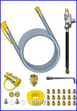 Propane to Natural Gas Conversion Kit Fits Nexgrill Grills 10ft 1/2 Grill Kit Propane to Natural Gas Conversion Kit Fits Nexgrill Grills 10ft 1/2 Grill Kit
