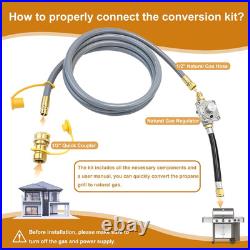 Propane to Natural Gas Conversion Kit for Grill Compatible with Weber Genesis, G