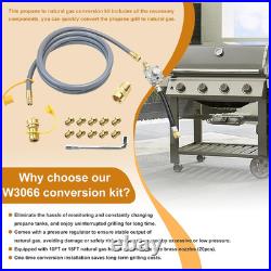 Propane to Natural Gas Conversion Kit for Grill Compatible with Weber Genesis, G