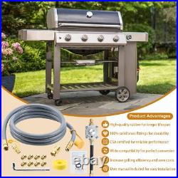 Propane to Natural Gas Conversion Kit for Grill Compatible with weber genesis Propane to Natural Gas Conversion Kit for Grill Compatible with weber genesis