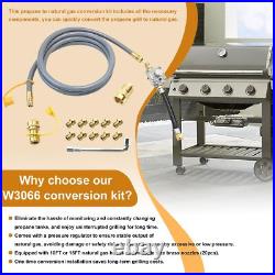 Propane to Natural Gas Conversion Kit for Grill Compatible with weber genesis Propane to Natural Gas Conversion Kit for Grill Compatible with weber genesis