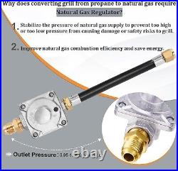 Propane to Natural Gas Grill Conversion Kit for Weber Genesis, Genesis II Spirit Propane to Natural Gas Grill Conversion Kit for Weber Genesis, Genesis II Spirit