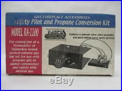 Radco Model RA-1100 Safety Pilot and Propane Conversion Kit RA1100