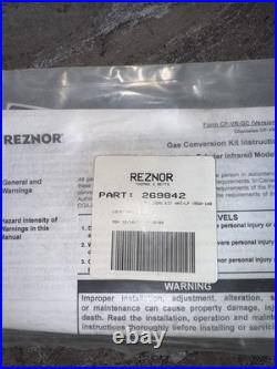 Reznor 269842 Gas Conversion Kit Natural To Propane Lp Vr50-100 Heater Furnace