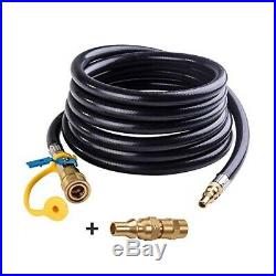 SHINESTAR 12FT Propane Quick Disconnect Hose and Conversion Kit for Weber Q G