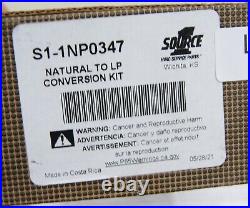 Source 1 York S1-1NP0347 Furnace Natural Gas To Propane LP Conversion Kit L-4984