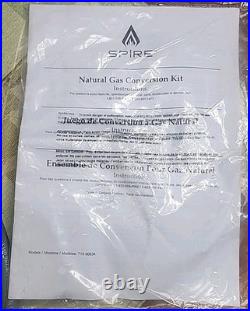 Spire Natural Gas Conversion Kit for Grills Propane to Natural Gas with 10 ft Spire Natural Gas Conversion Kit for Grills Propane to Natural Gas with 10 ft