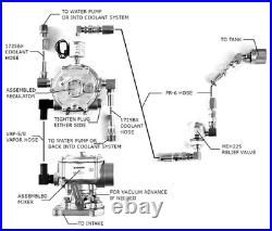 Toyota Truck 22r Engine Propane Conversion Kit with Throttle Plate Tank Bracket