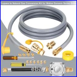 Upgraded Propane to Natural Gas Conversion Kit for Weber Genesis Series Grill Upgraded Propane to Natural Gas Conversion Kit for Weber Genesis Series Grill