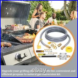 Upgraded Propane to Natural Gas Conversion Kit for Weber Genesis Series Grill Upgraded Propane to Natural Gas Conversion Kit for Weber Genesis Series Grill