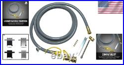 Versatile 4 Burner Gas Grill Conversion Kit for Kenmore, 10ft Hose Included Versatile 4 Burner Gas Grill Conversion Kit for Kenmore, 10ft Hose Included