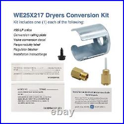 WE25X217 Liquid Propane Conversion Kit, Natural Gas to Liquid Propane. Compat